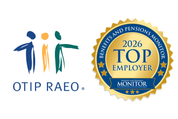 Thumbnail for OTIP receives Top Employer Award from Benefits and Pensions Monitor
