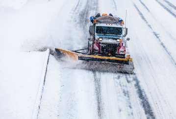 Winter driving safety: Snow plows