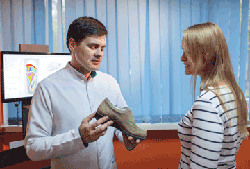 Submitting a claim for orthopaedic shoes